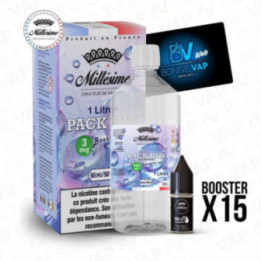 Pack DIY 3mg 1L 50/50 - Millésime