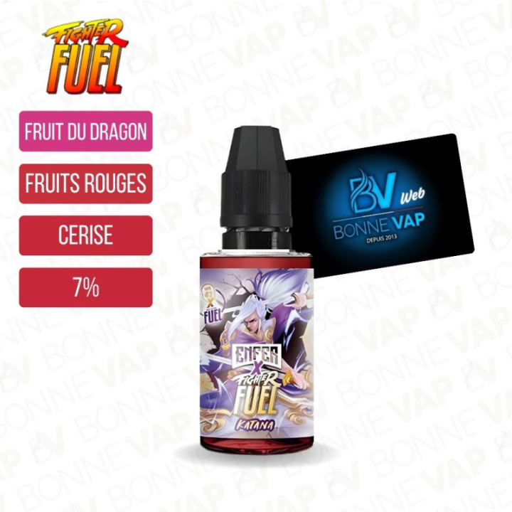Concentré Katana 30ml - Fighter Fuel X Enfer