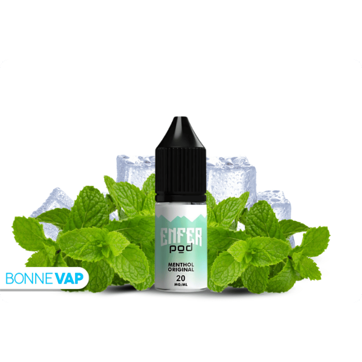 Menthol Original 10ml "Sels" - Enfer Pod