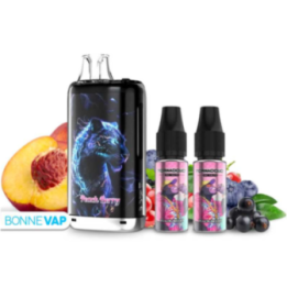 PUFF KONG MAX PÊCHE MYRTILLE FRAMBOISE | 30 000