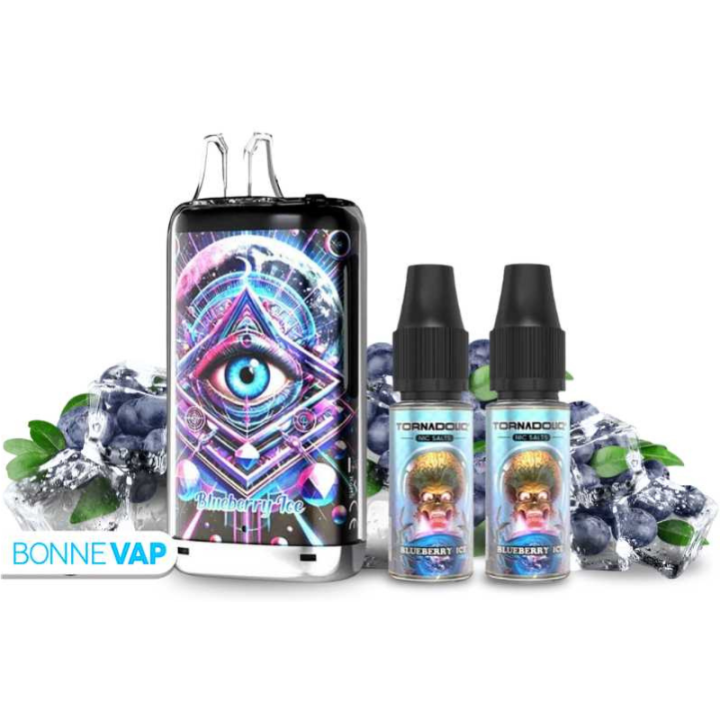 PUFF KONG MAX MYRTILLE GLACEE | 30 000