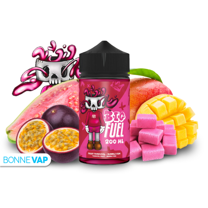 Fruit Tropical Bubble-Gum 200ml - Big Fuel