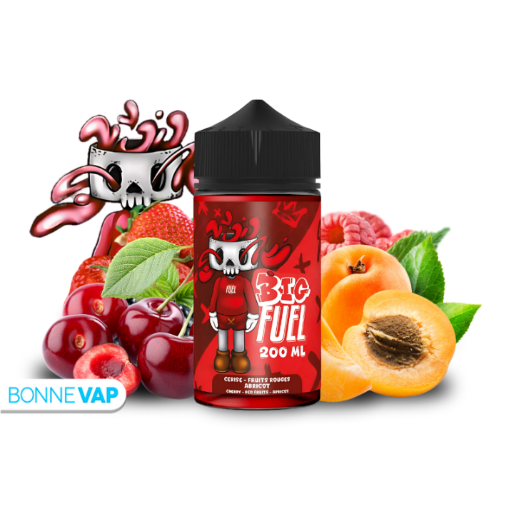 Cerise Fruits Rouges Abricot 200ml - Big Fuel
