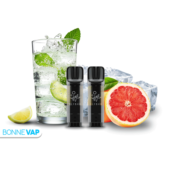 Cartouches Limonade Rose ELFA PRO