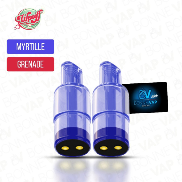 Cartouches Myrtille Grenade - Wpuff 2.0