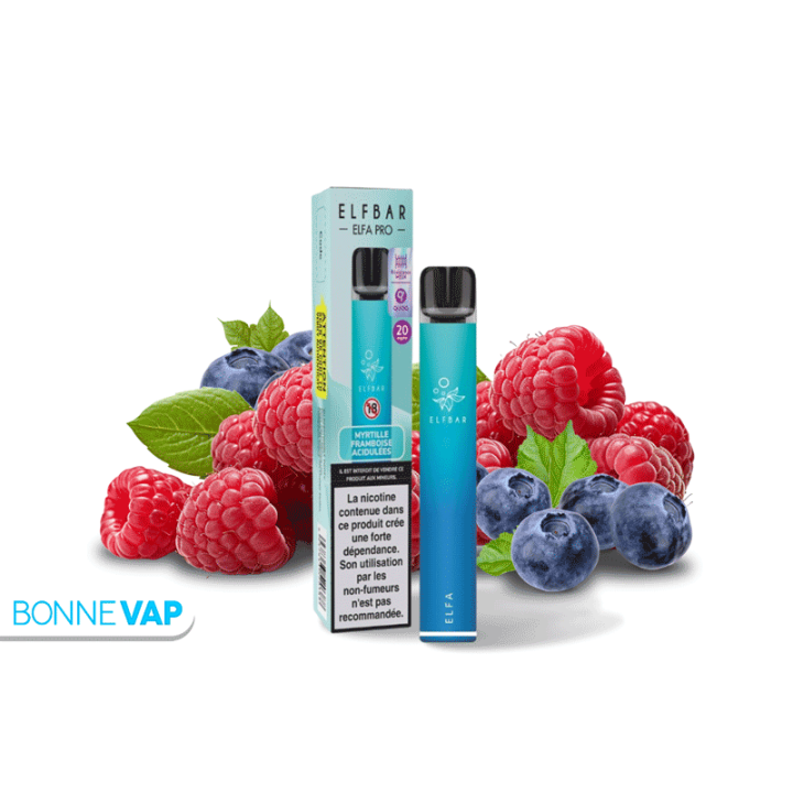 Kit ELFA PRO Myrtille Framboise Acidulée | ELFBAR