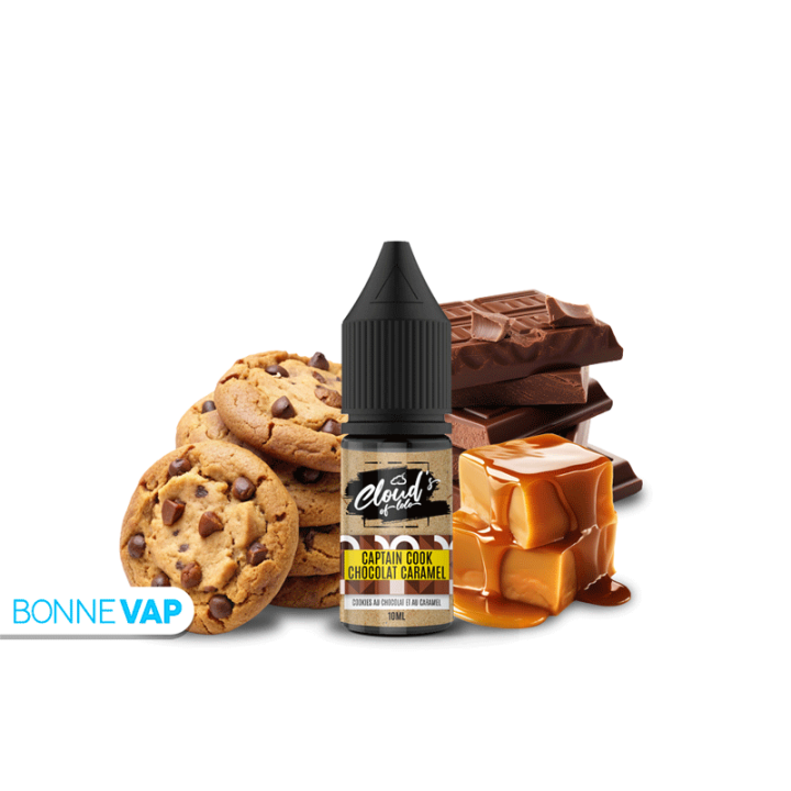 CONCENTRE CAPTAIN COOK CHOCOLAT CARAMEL CLOUD'S OF LOLO 10ML