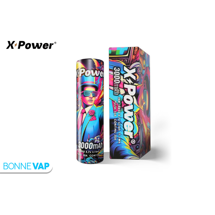 Accu 18650 3000mAh - XPOWER