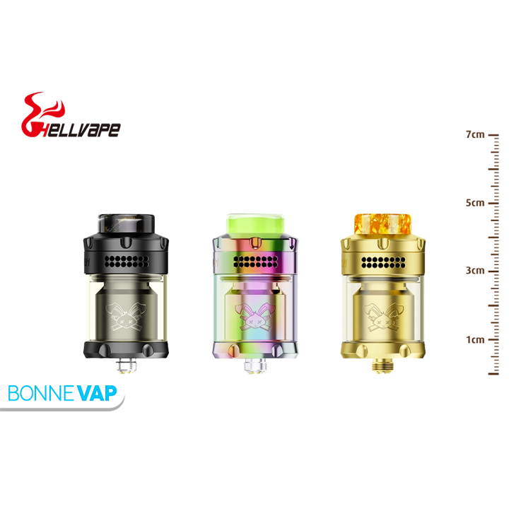 DRIPPER DEAD RABBIT V3 RTA HELLVAPE