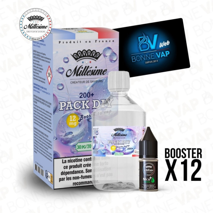 Pack DIY 3mg 200ml 30/70 - Millésime