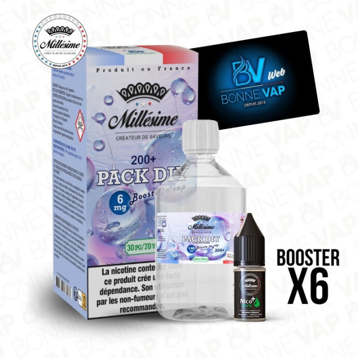 Pack DIY 3mg 200ml 30/70 - Millésime