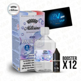 Pack DIY 6mg 400ml 50/50 - Millésime