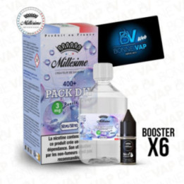 Pack DIY 3mg 400ml 50/50 – Millésime