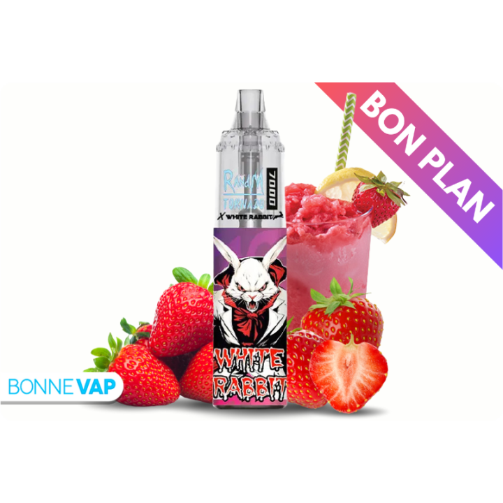 Puff Strawberry Slush - RANDM TORNADO 7000