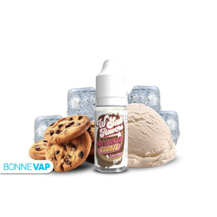 ICE CREAM COOKIE LIQUIDEO 10ML | WSALT