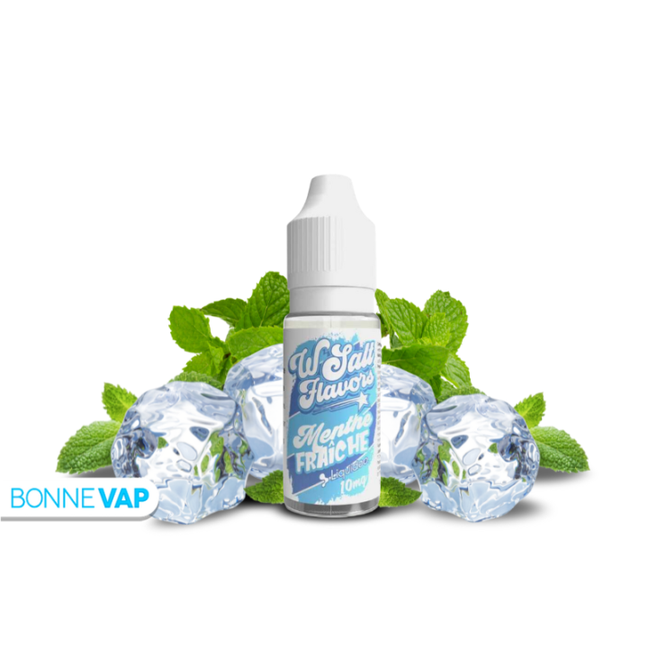Menthe Fraîche 10ml "Sels" - Wsalt Flavors