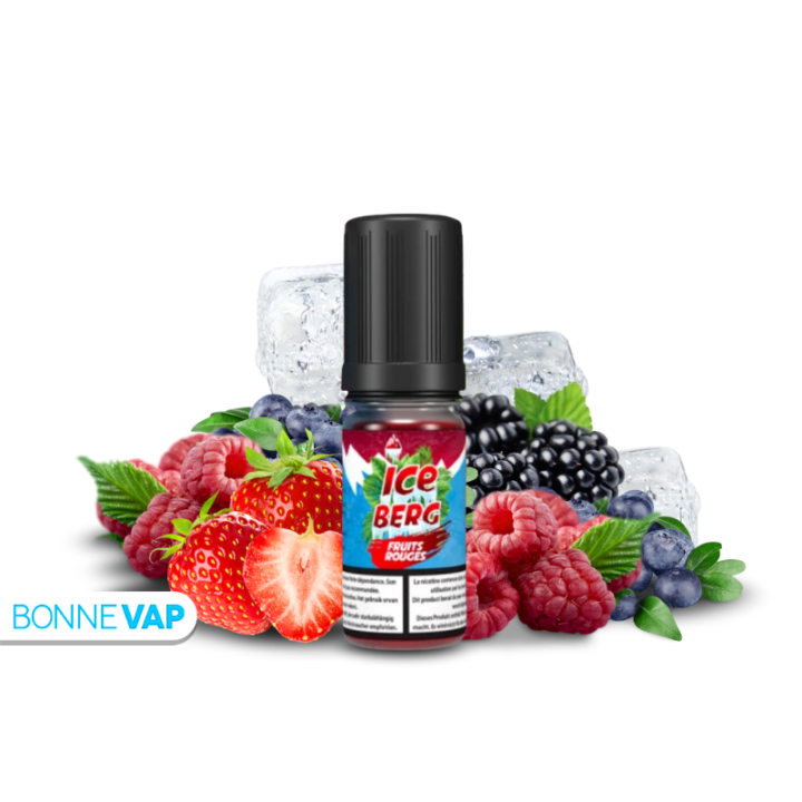 Fruits Rouges 10ml "Sels" - Ice Berg